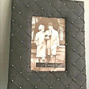 New Amora Black Silk Sparkle Picture Frame